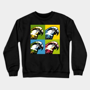 Pop Senegal parrot Art - Cool Birds Crewneck Sweatshirt